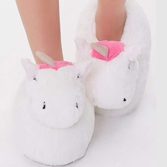 Unbranded Shoes - NEW| Women’s Plush Unicorn Indoor Comfy Slippers Size 5-6